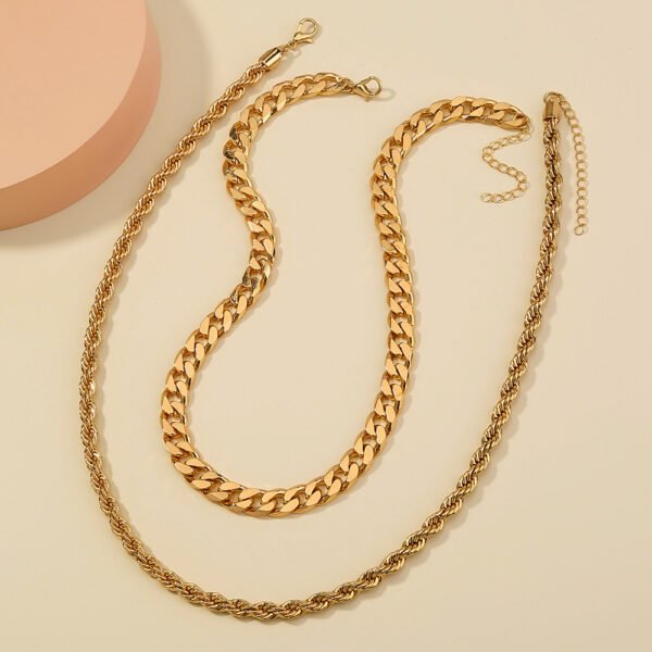 Bombastic punk, Retro Chic, two-tiered necklaces - Image 2