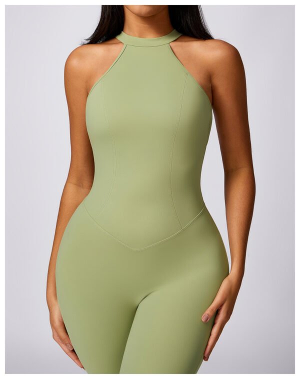 Beauty Back Yoga Jumpsuit Women's Outdoor Running Tight Sports Quick-drying Workout Clothes - Image 10
