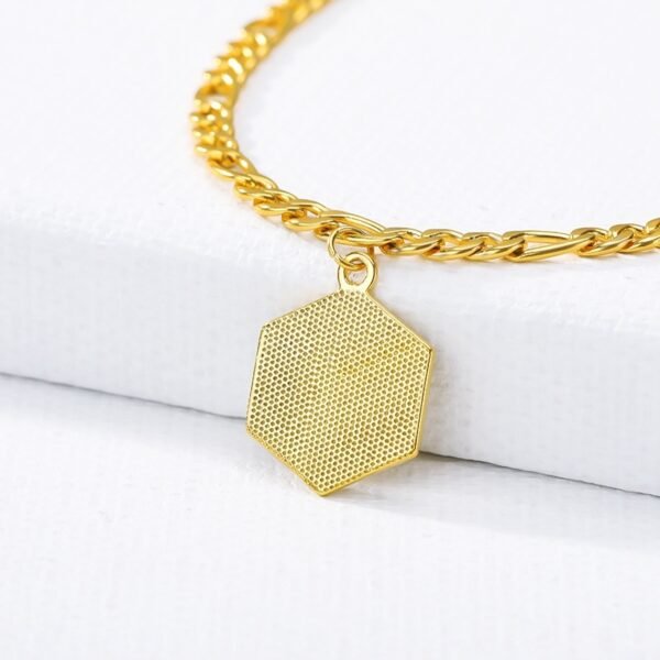 26  Alphabet Letter Anklet Gold Color Foot Chain Bracelet - Image 6