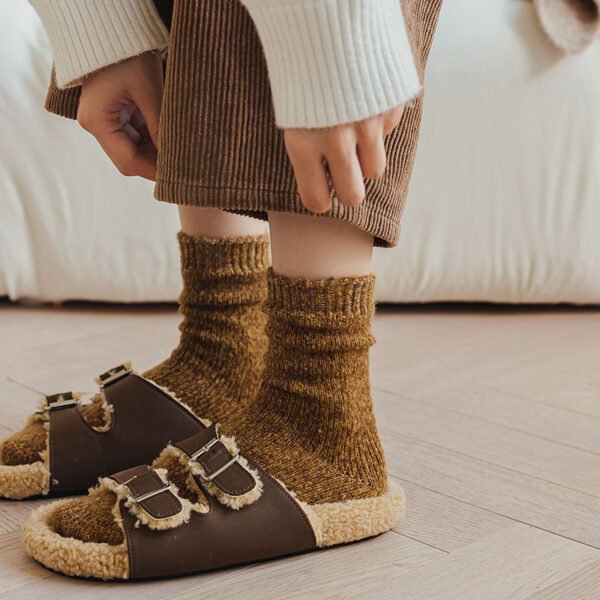 Women's Winter Thicken Thermal Wool Tube Socks - Image 9