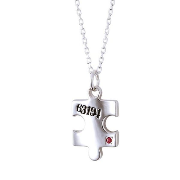 Anime The Promised Neverland Emma Norman Ray Number Puzzle Necklace - Image 3