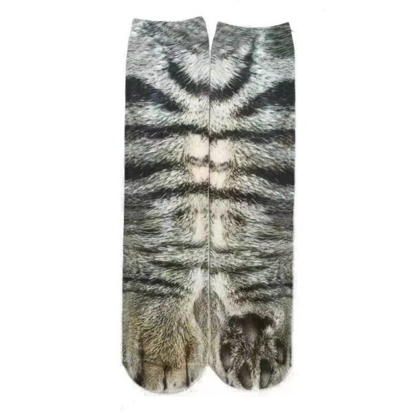 3D Animal Paw Tube Socks Funny Creative - Image 3