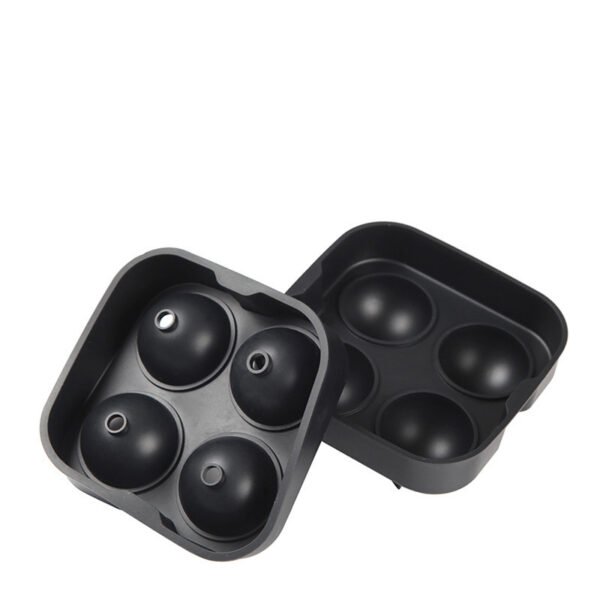 4-hole Ice Hockey Combination Whiskey Silicone Ice Tray - Image 4