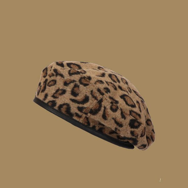 Autumn And Winter English Bud Hat - Image 3